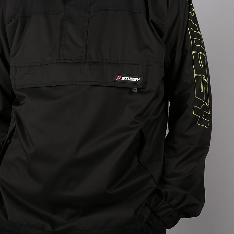 мужская черная куртка Stussy Alpine Pollover 115419-black - цена, описание, фото 2